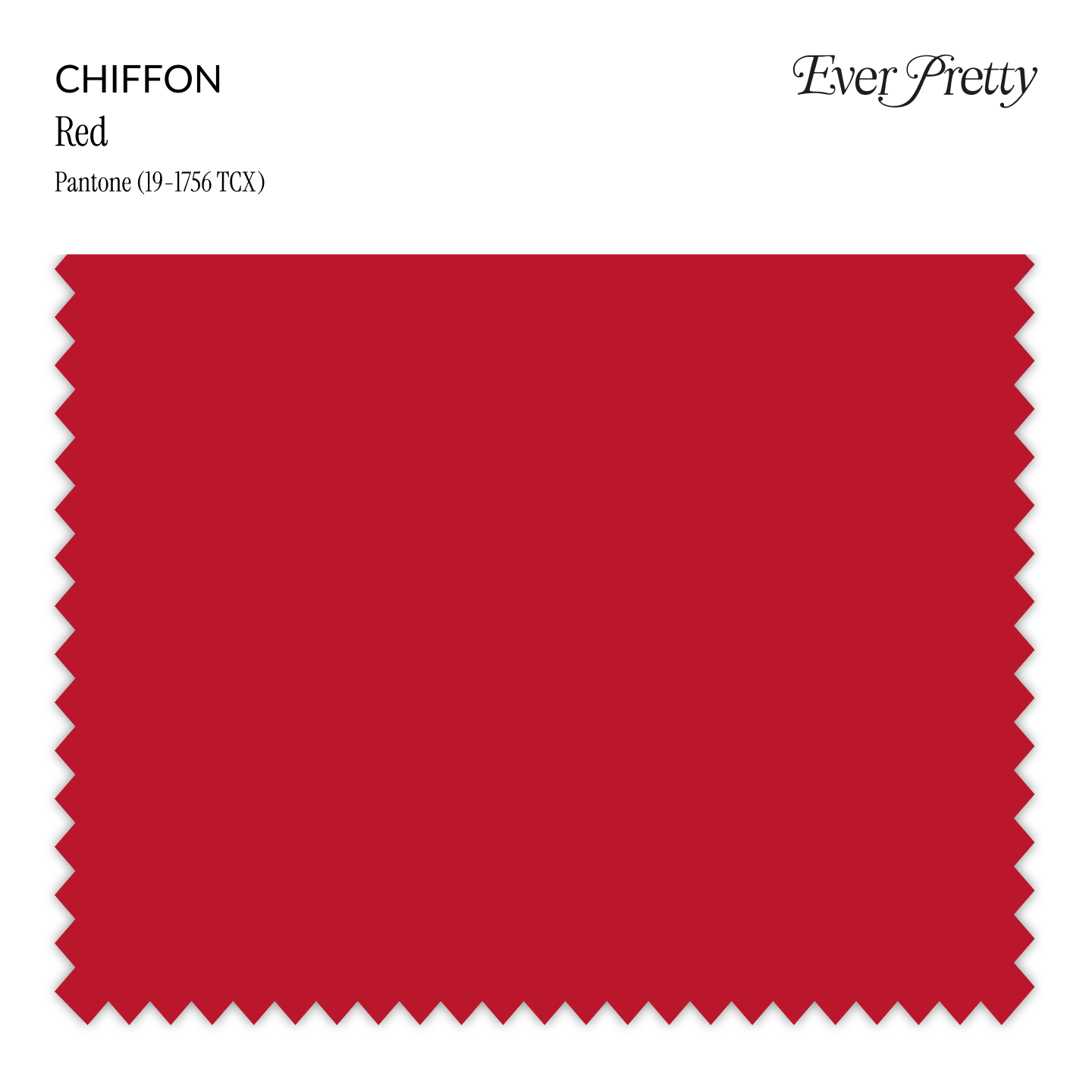 Ever-Pretty Chiffon Swatch #Color_Red