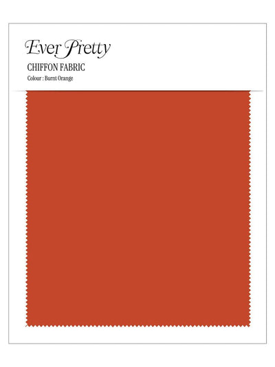 Ever-Pretty Chiffon Swatch #Color_Burnt Orange
