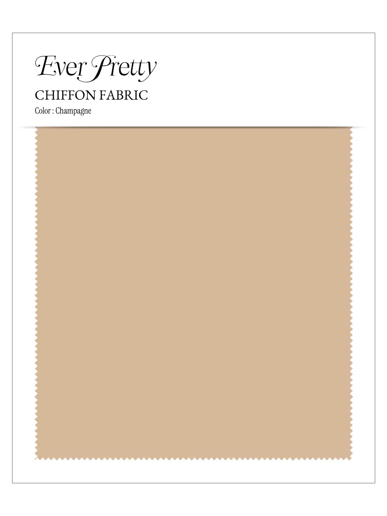 Ever-Pretty Chiffon Swatch #Color_Champagne