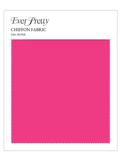 Ever-Pretty Chiffon Swatch #Color_Hot Pink