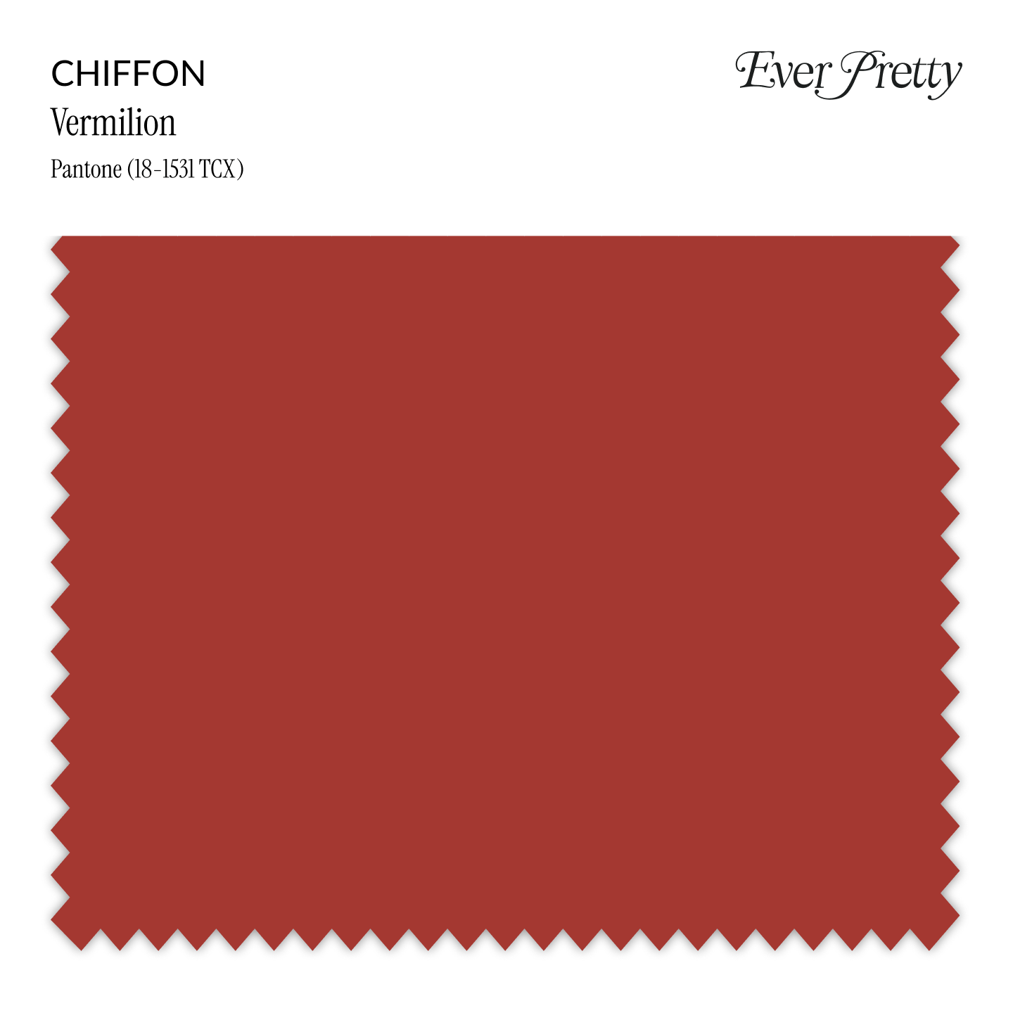 Ever-Pretty Chiffon Swatch #Color_Vermilion