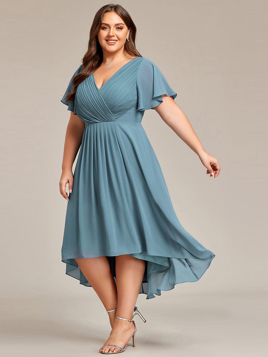 Ever-Pretty Chiffon Swatch #Color_Light Teal