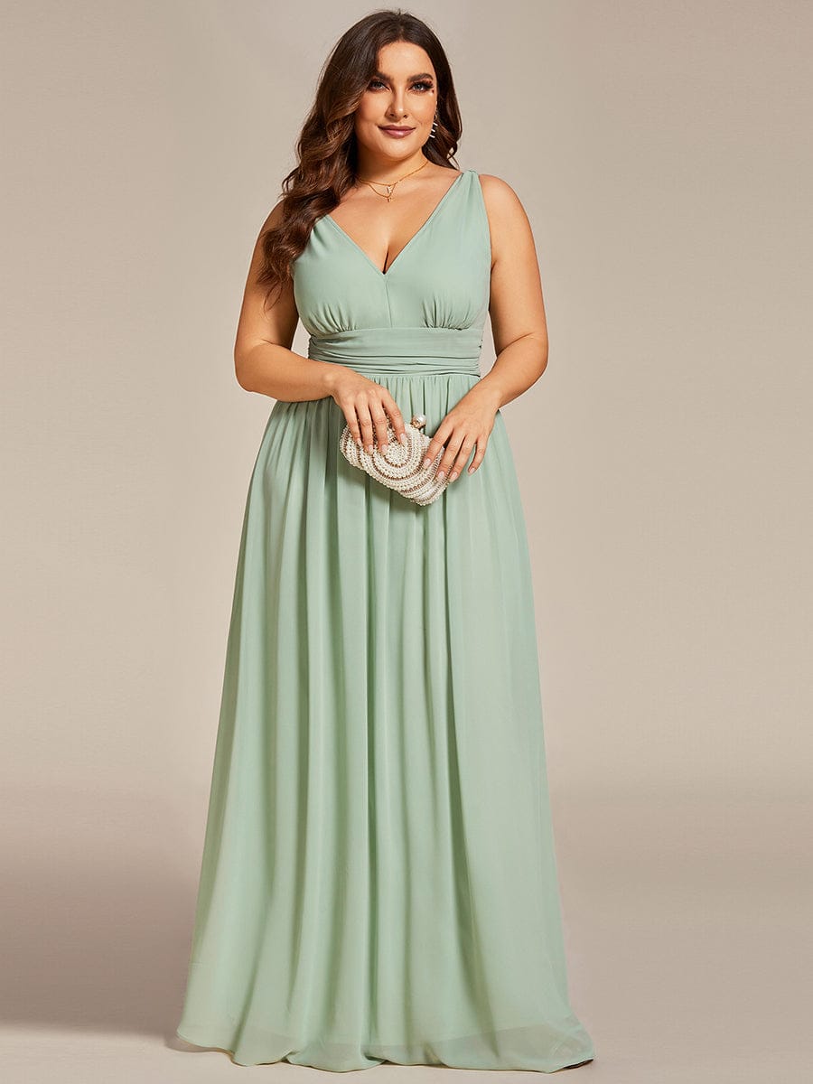 Sage Green Bridesmaid Dresses #style_ES09018MG
