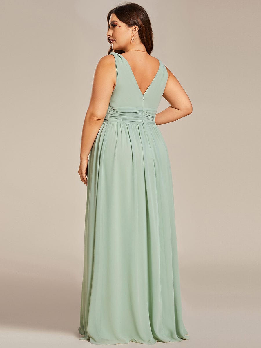 Sage Green Bridesmaid Dresses #style_ES09018MG