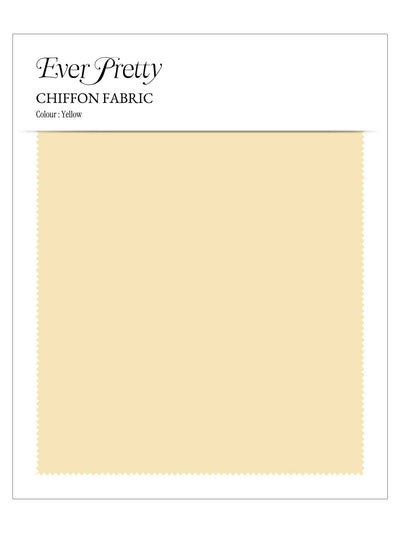 Ever-Pretty Chiffon Swatch #Color_Yellow