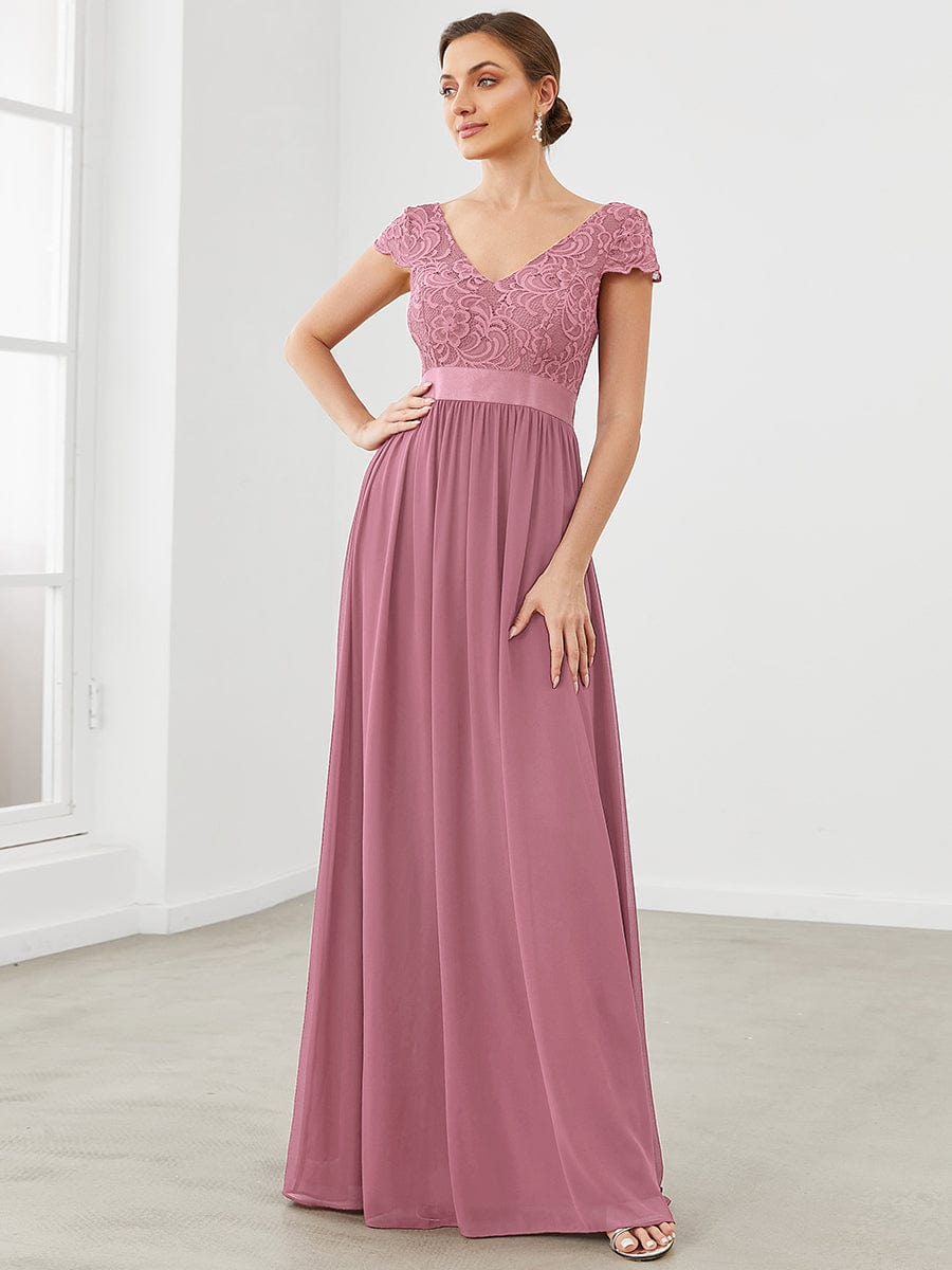Short sleeve mother of hot sale the bride dresses tea length