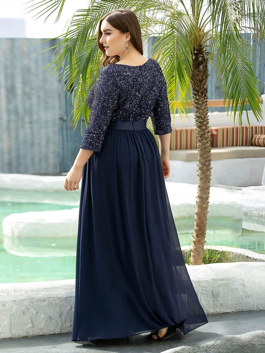 Blue Concert Dresses #style_EE00685NB