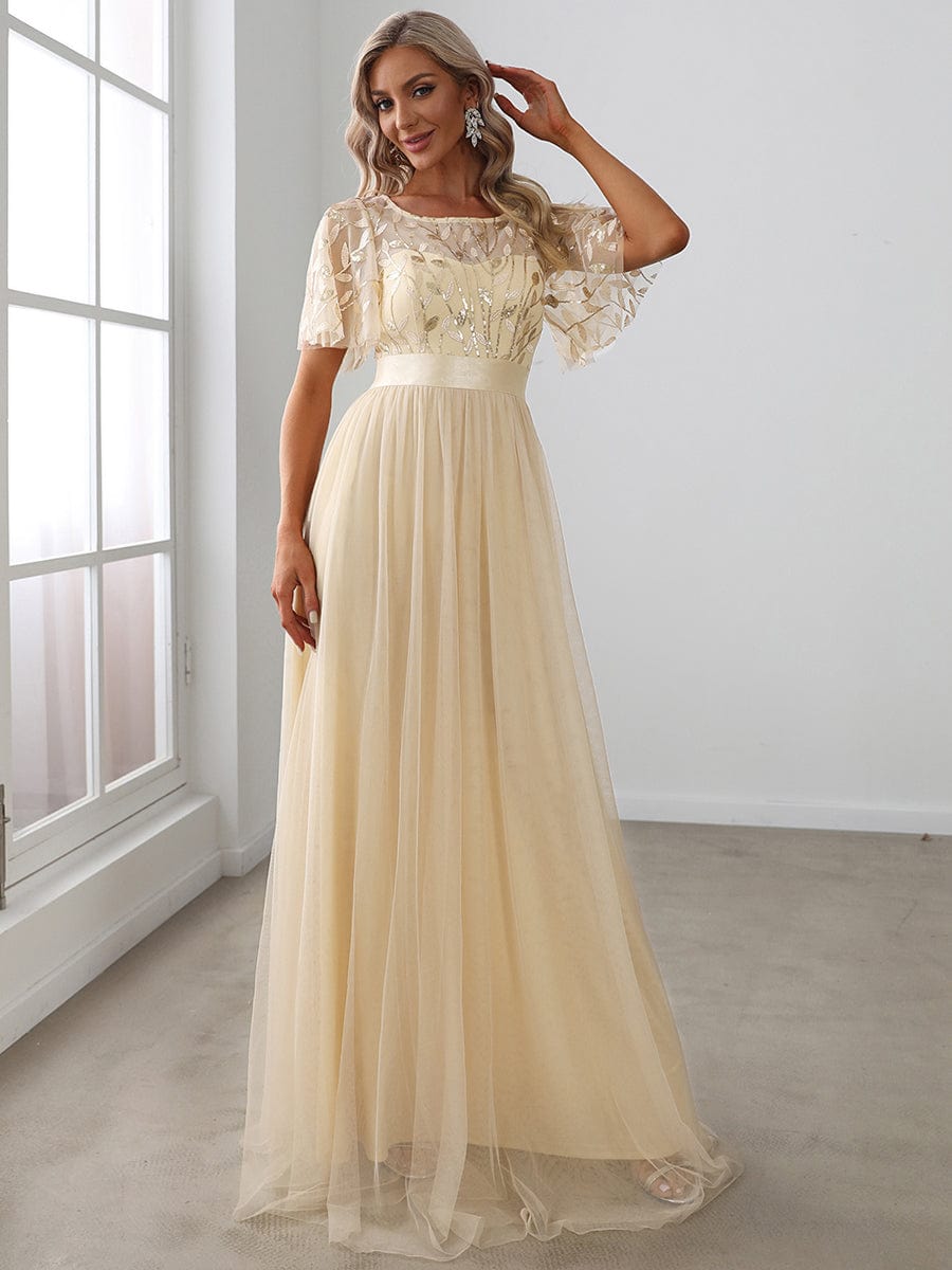 Gold Bridesmaid Dresses