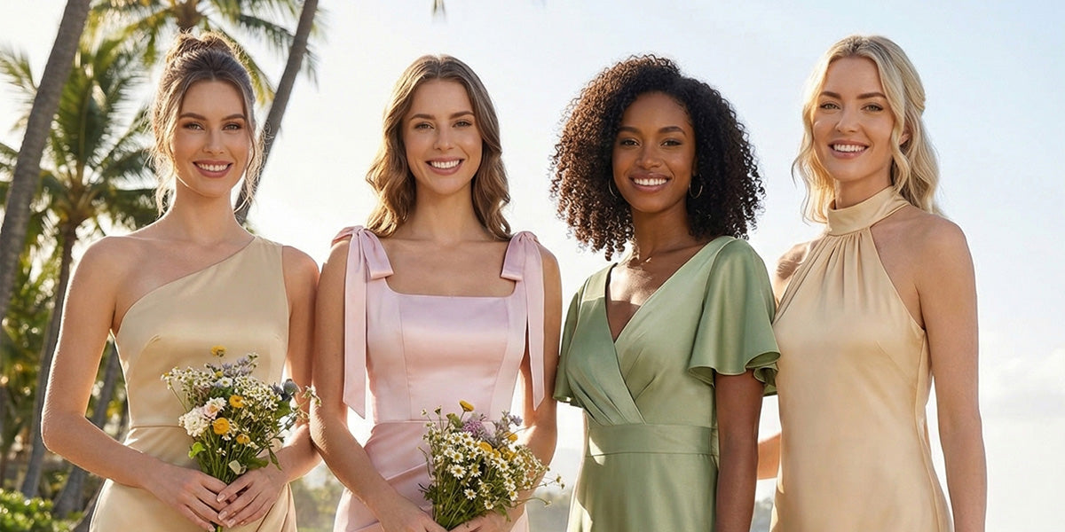 Why Satin Bridesmaid Dresses Are Trending in 2026 (And How to Wear Them Flatteringly)