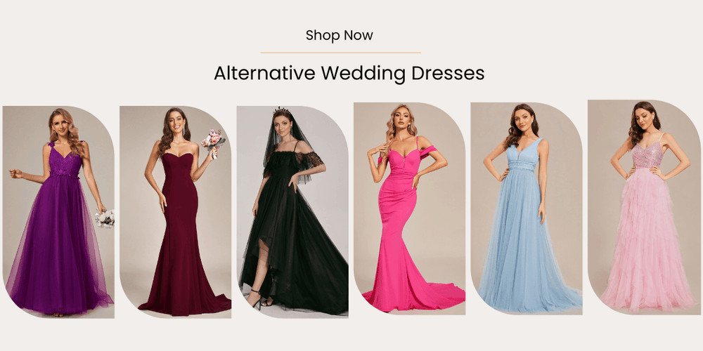 Say "I Do" to These 6 Stunning Alternative Wedding Dresses EverPretty UK