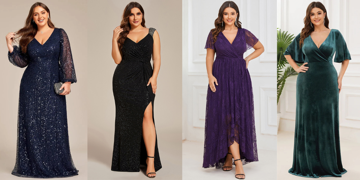 Trendy Plus Size Evening Dresses