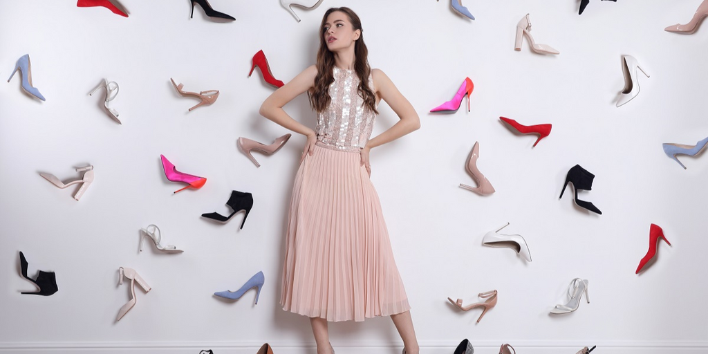 What Colour Shoes to Wear With a Pink Dress? - Ever-Pretty UK What Colour Shoes to Wear With a Pink Dress? - Ever-Pretty UK