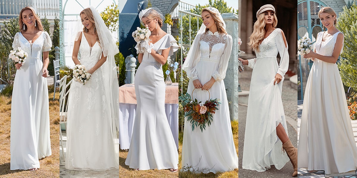 Top 10 Simple yet Elegant Wedding Dresses