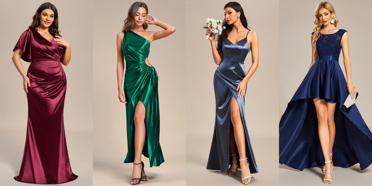 The Best 9 Satin Dresses for Every Special Occasion - Ever-Pretty UK