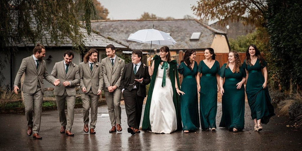 What Colour Suits Go With Dark Green Bridesmaid Dresses? - Ever-Pretty UK What Colour Suits Go With Dark Green Bridesmaid Dresses? - Ever-Pretty UK