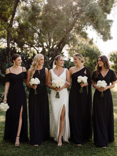 princess polly baby blue dress Black Bridesmaid Dresses – Pretty Lavish