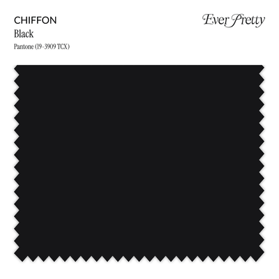 Ever-Pretty Chiffon Swatch #Color_Black