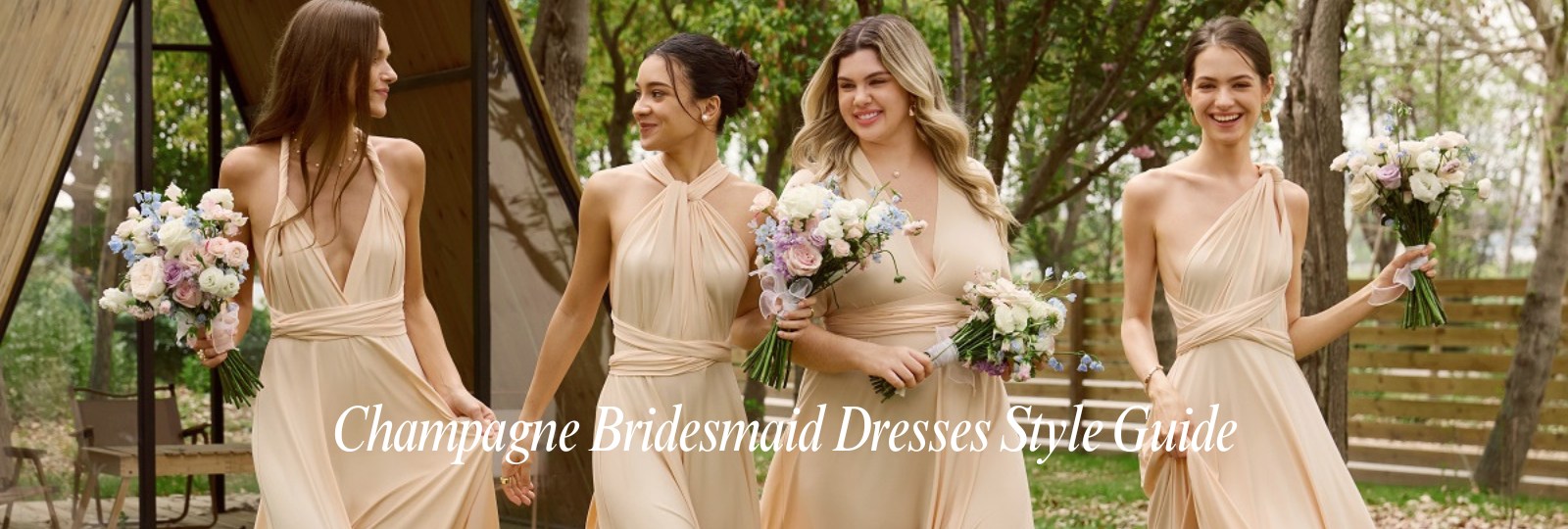 Champagne Bridesmaid Dresses Style Guide