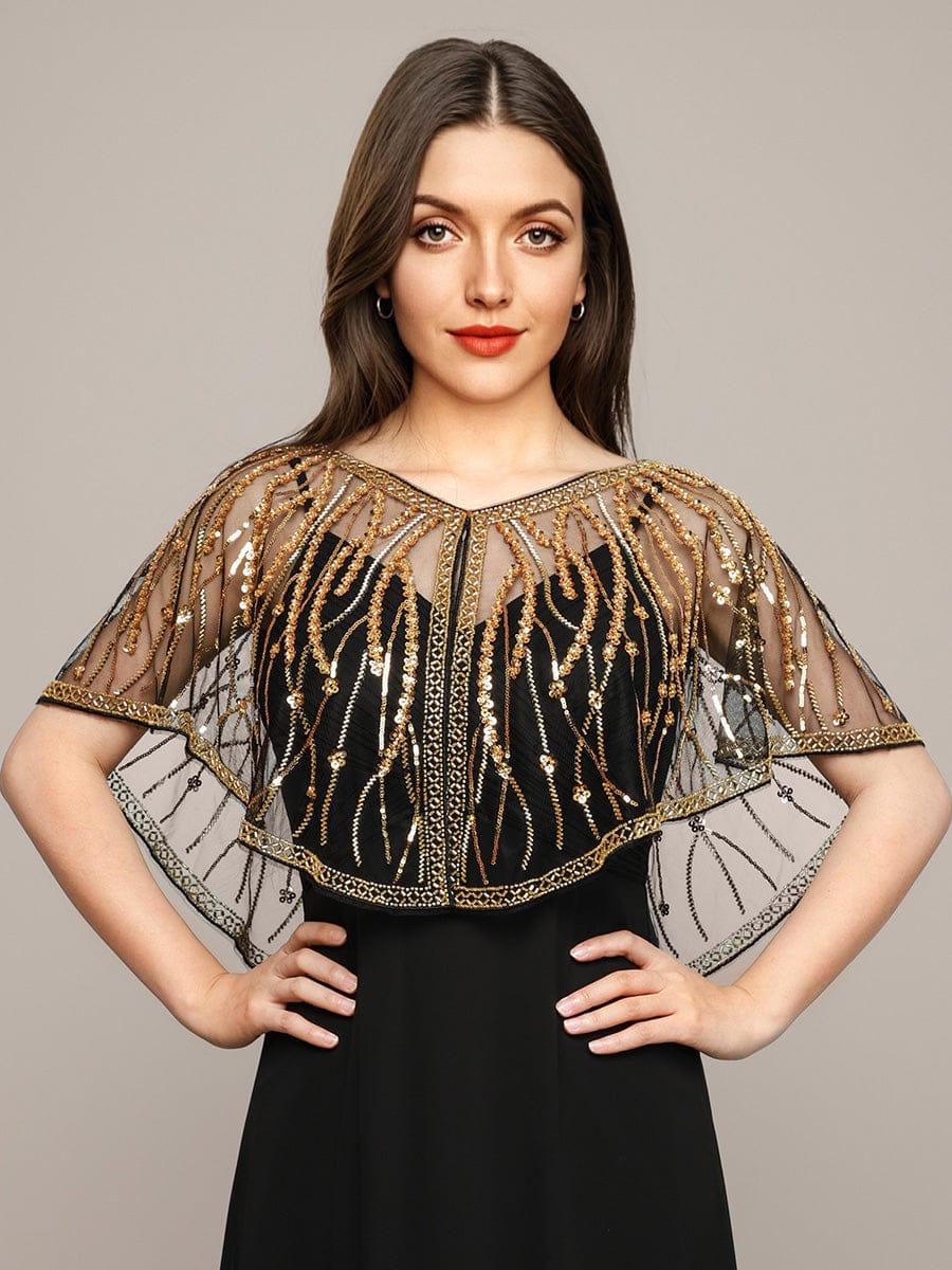 Sparkly Tulle Shawl For Special Occasions