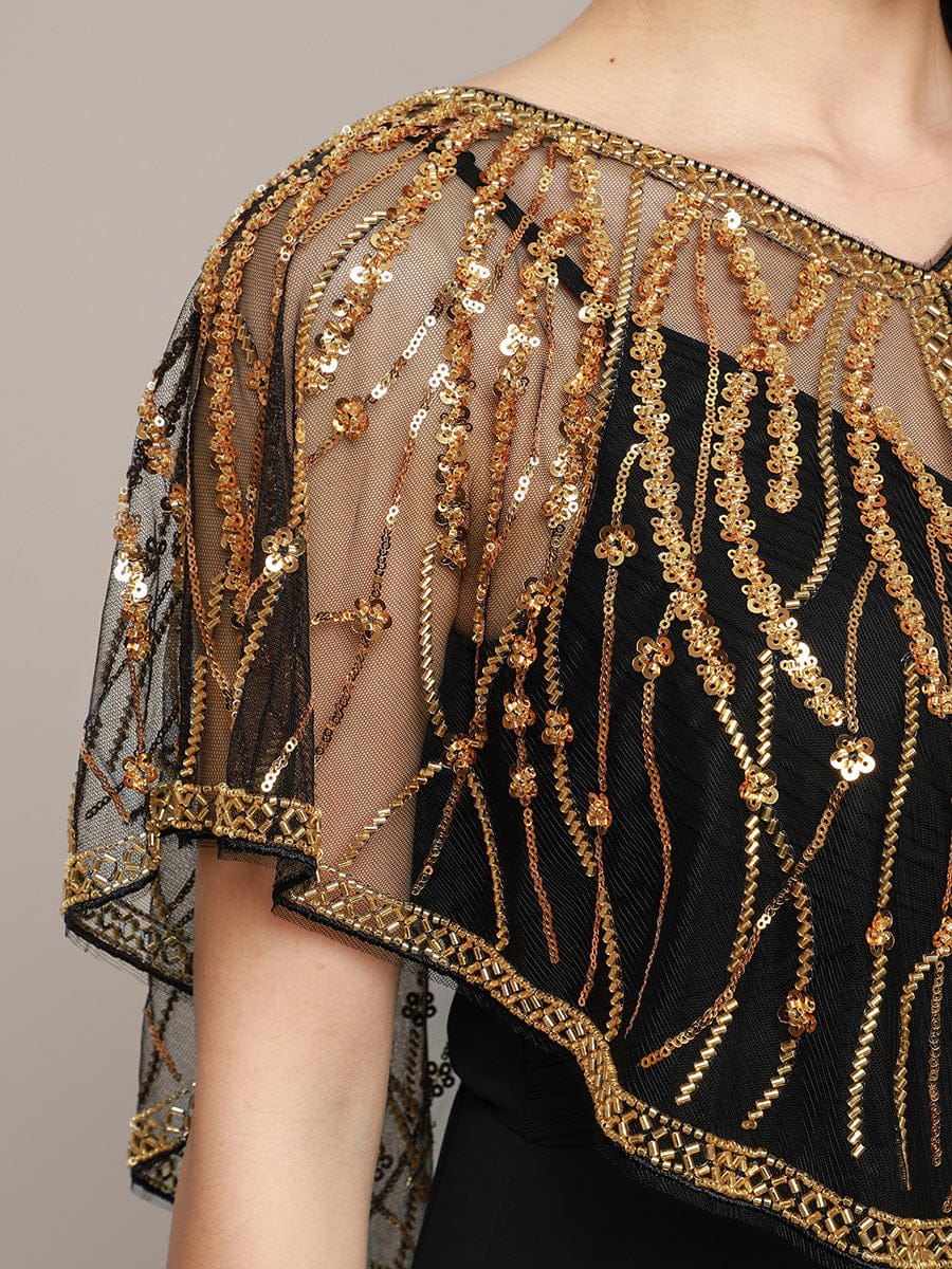 Sparkly Tulle Shawl For Special Occasions