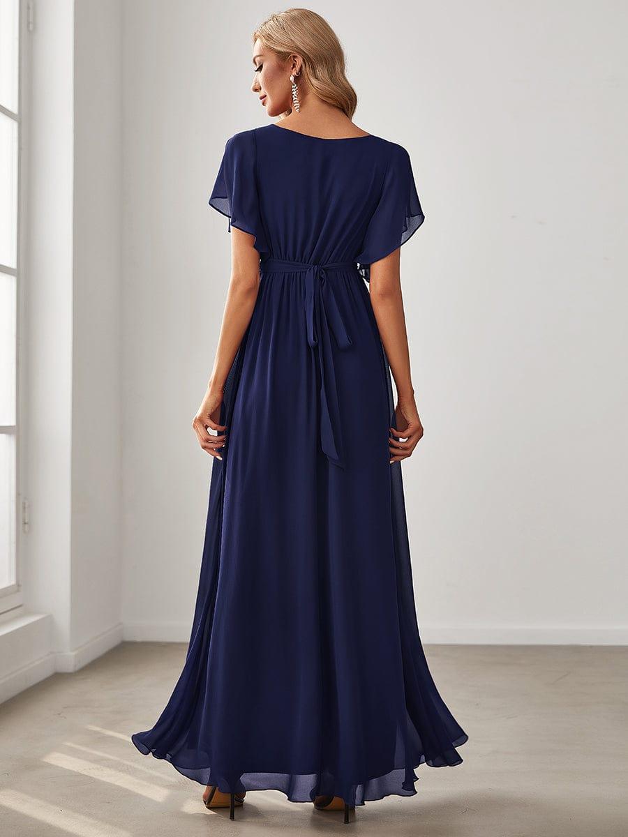 Navy Blue Bridesmaid Dresses #style_EE0164ANB