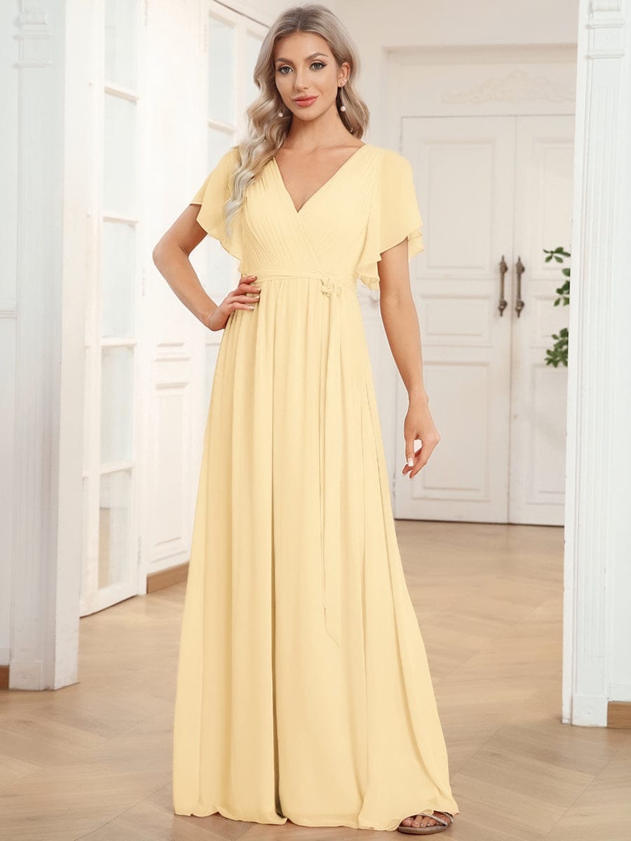 Top Picks Yellow Formal Dresses #style_EE0164AYL