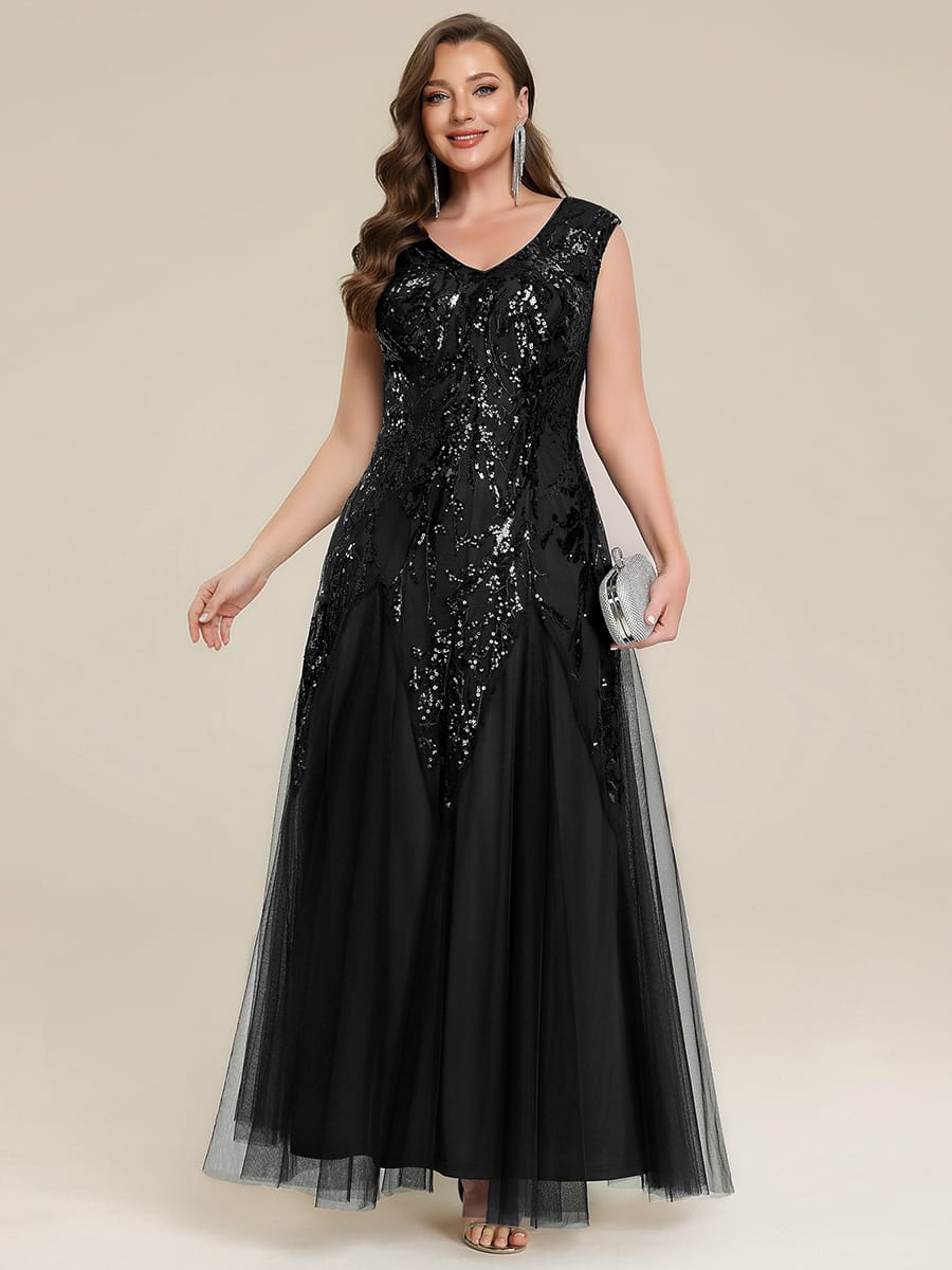 Top Picks Black Evening Gowns #style_EE02559BK