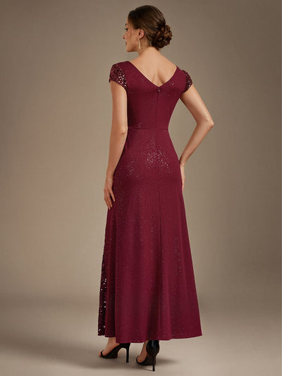 ever KAIA|Knotted Knit Cap Sleeve Dress