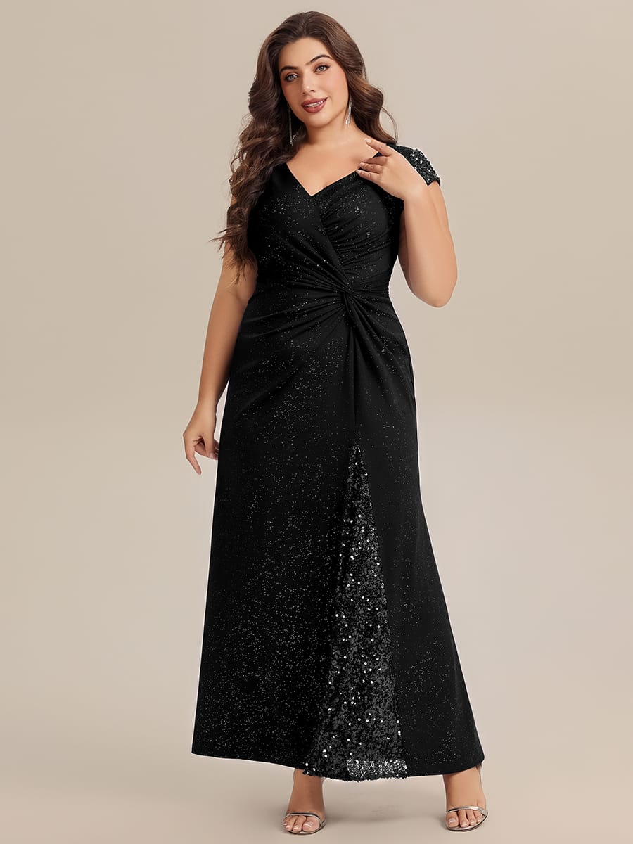 Top Picks Black Evening Gowns #style_EE02657BK