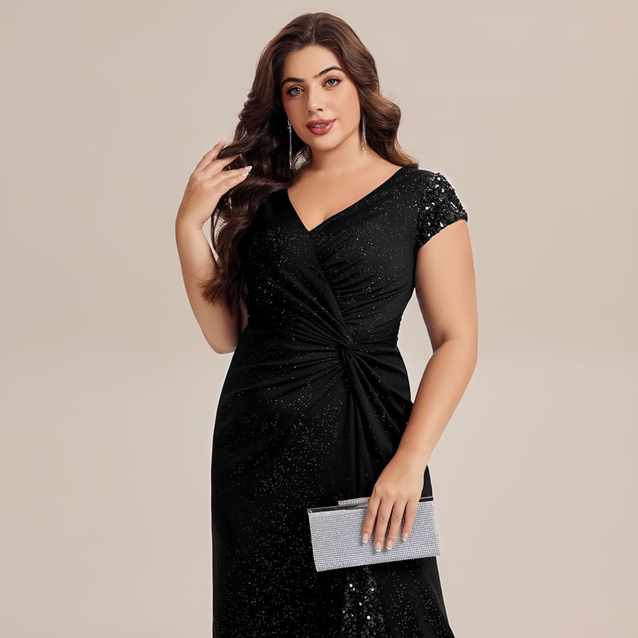 Top Picks Black Evening Gowns #style_EE02657BK