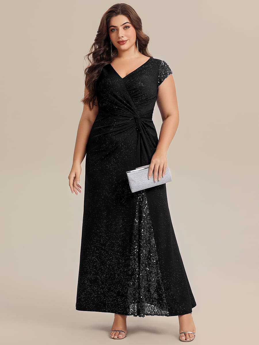 Top Picks Black Evening Gowns #style_EE02657BK
