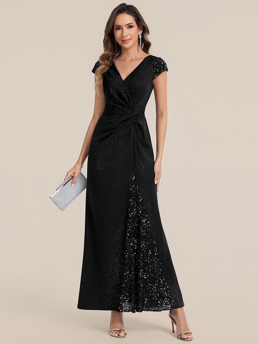Top Picks Black Evening Gowns #style_EE02657BK