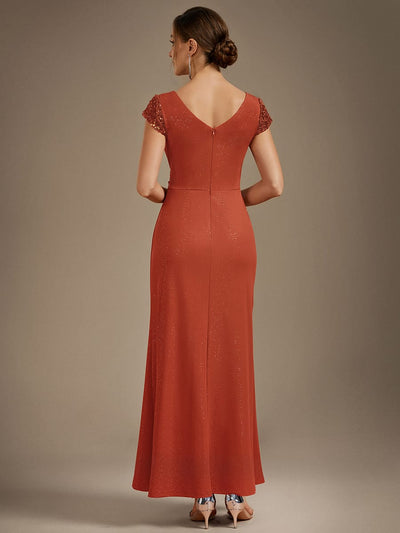 ever KAIA|Knotted Knit Cap Sleeve Dress