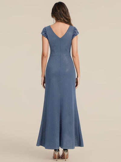 ever KAIA|Knotted Knit Cap Sleeve Dress