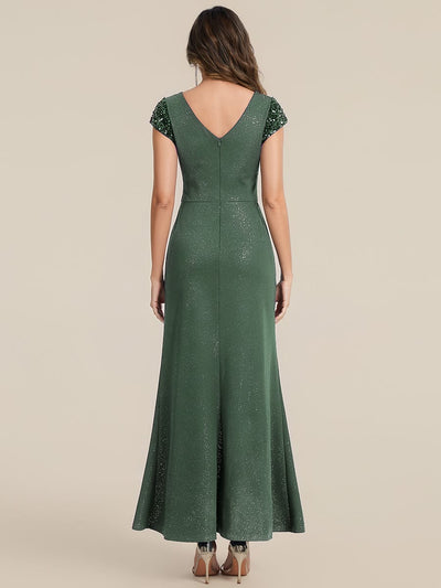 ever KAIA|Knotted Knit Cap Sleeve Dress