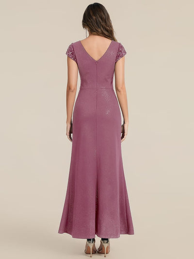 ever KAIA|Knotted Knit Cap Sleeve Dress