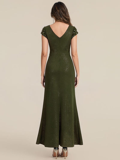 ever KAIA|Knotted Knit Cap Sleeve Dress