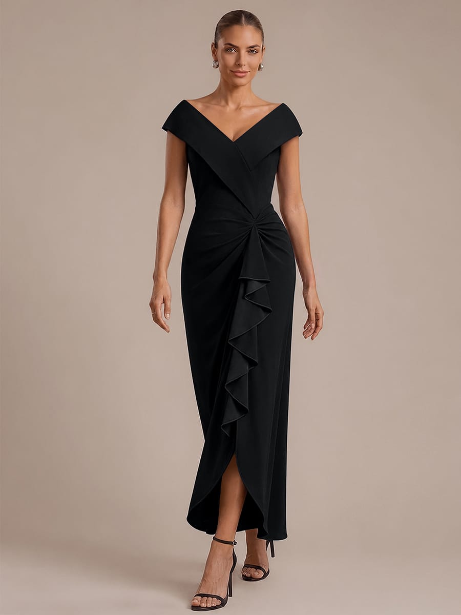 Top Picks Black Evening Gowns #style_EE02674BK