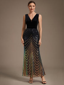 Top Picks Black Evening Gowns #style_EE02788KG