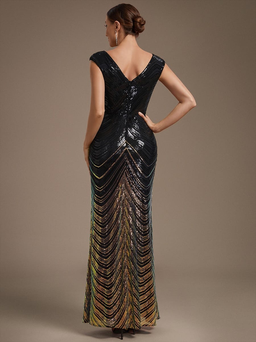 Top Picks Black Evening Gowns #style_EE02829KG