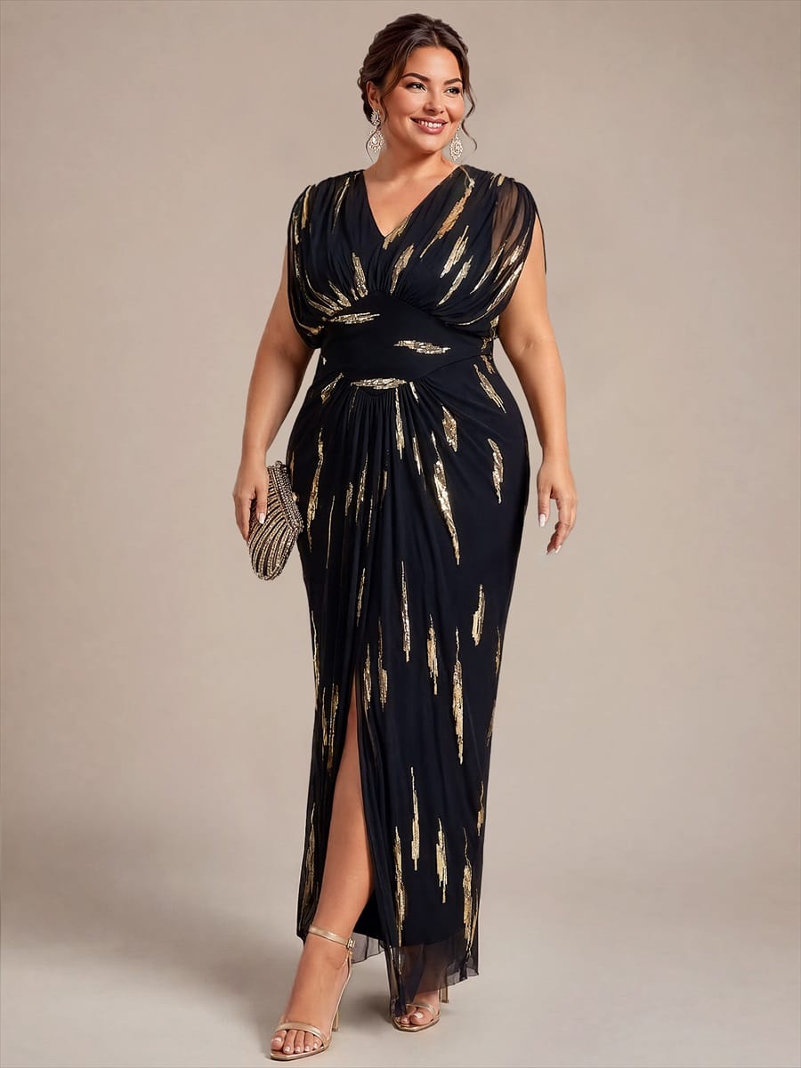 Top Picks Black Evening Gowns #style_EE04791KG