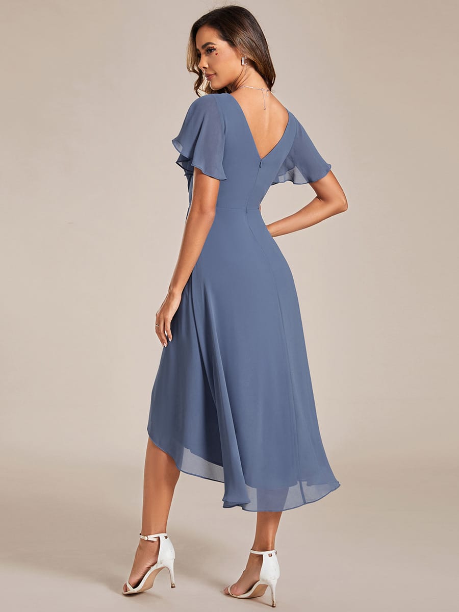 Dusty Blue Bridesmaid Gowns #style_EG01923DN
