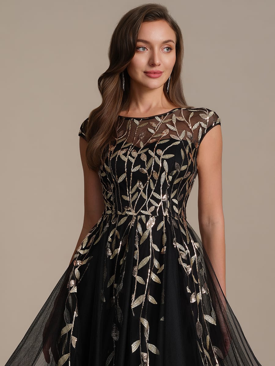 Top Picks Black Evening Gowns #style_EG02778KG