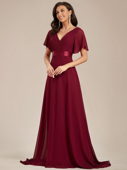 Burgundy Mismatched Bridesmaid Dresses Ever-Pretty UK