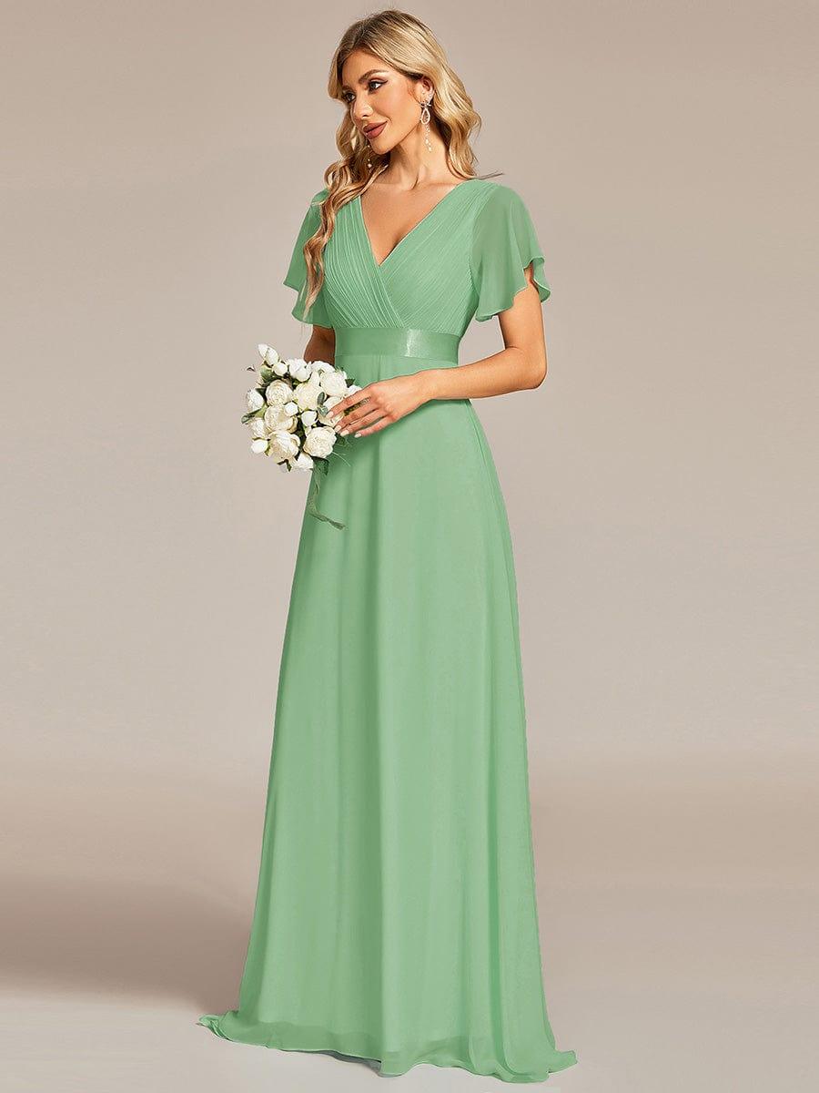 Sage Green Bridesmaid Dresses #style_EP09890SG