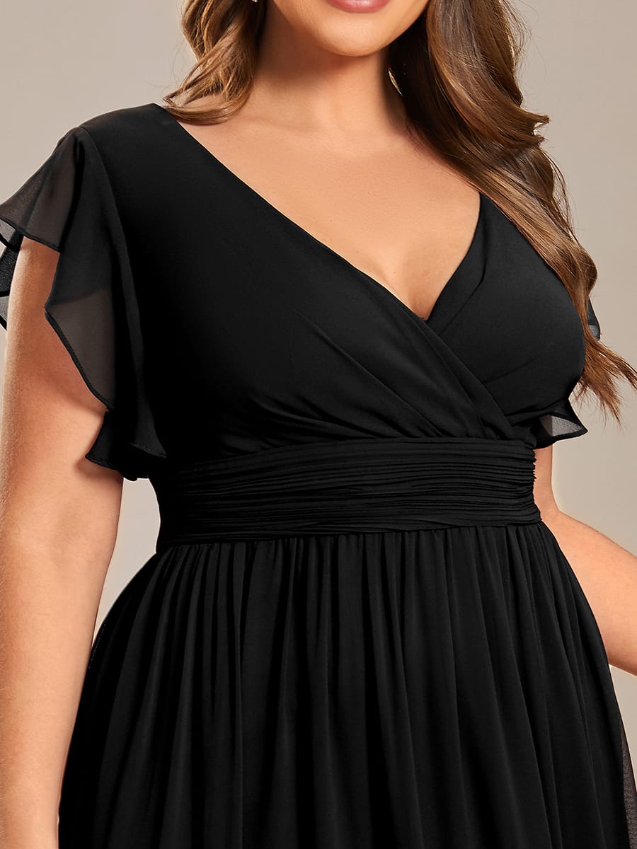 black bridesmaid dresses #style_ES01819BK