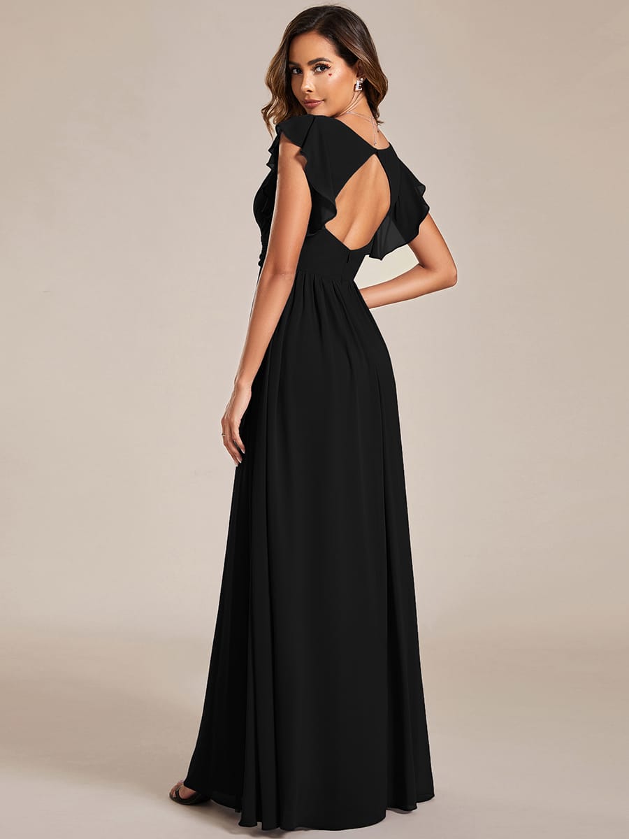 black bridesmaid dresses #style_ES01819BK