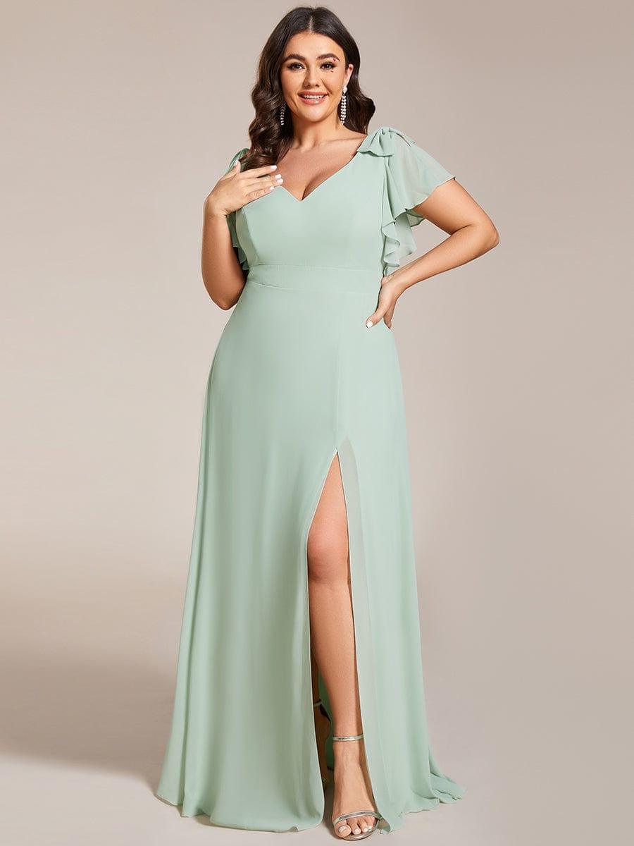 Sage Green Bridesmaid Dresses #style_ES02080MG