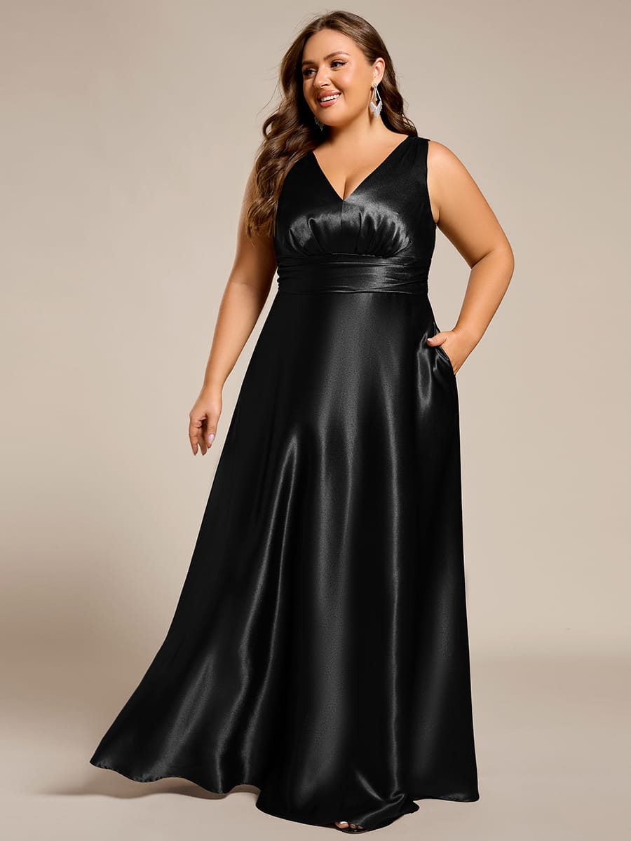 black bridesmaid dresses #style_ES02326BK