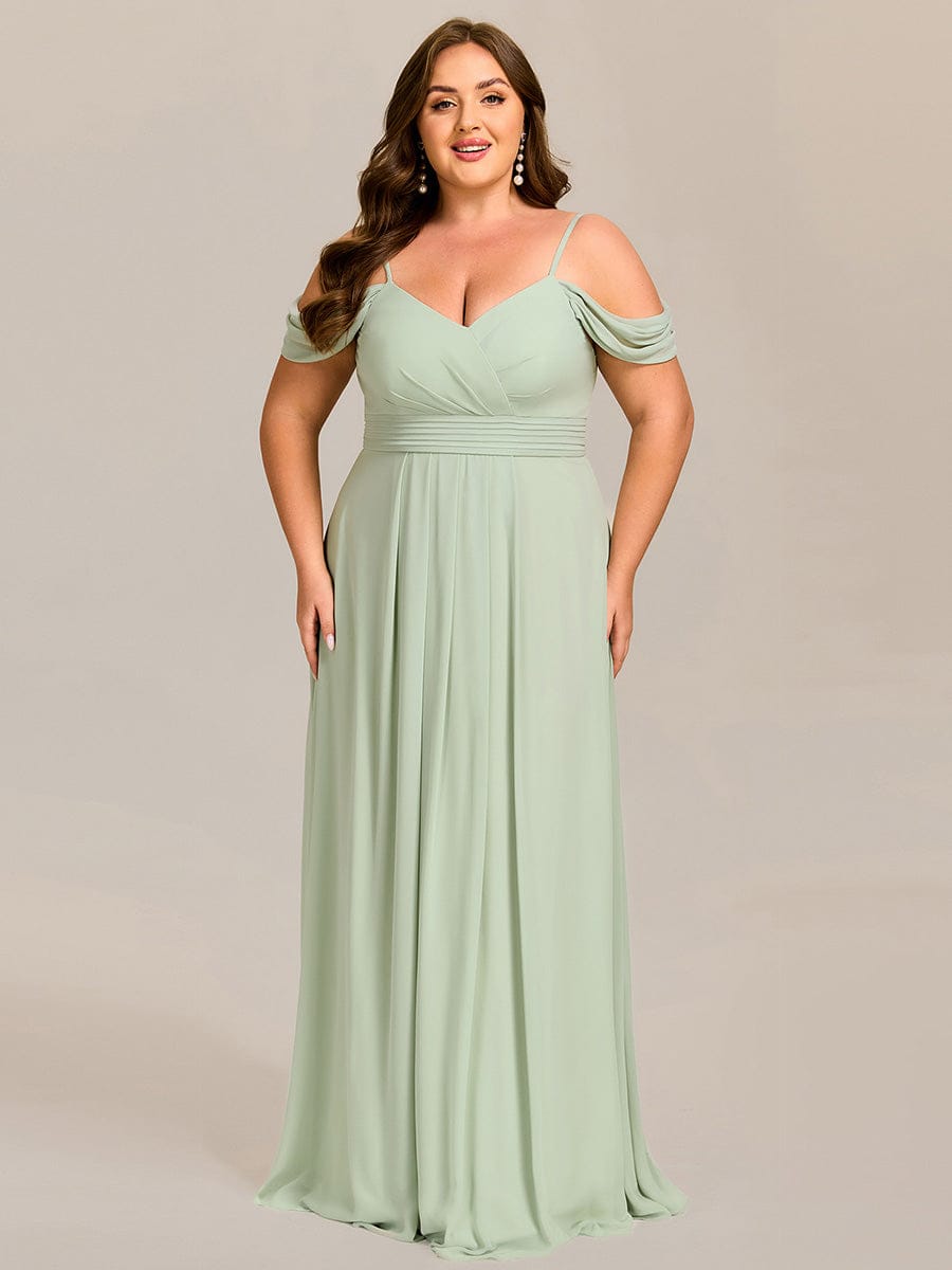 Sage Green Bridesmaid Dresses #style_ES02354MG